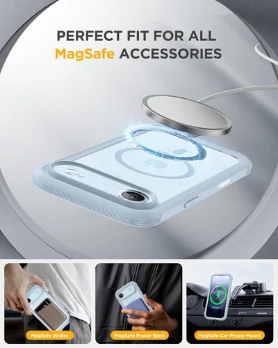 Vista 617 de Miracase Serie de vidrio para iPhone 11 de 6.1 pulgadas, funda protectora de cuerpo completo resistente mejorada con protector de pantalla de vidrio