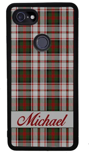 Vista 4 de Manta de edredón de Navidad personalizada de goma negra compatible con Google Pixel 10, 10 Pro, 10 Pro XL, 9a, 9 Pro, Pixel 9, Pixel 9 Pro XL, 8a, 8