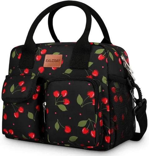 Vista 9 de BALORAY Bolsa de almuerzo para mujeres y hombres, lonchera aislada para adultos, bolsa de almuerzo reutilizable para el trabajo, picnic o viajes