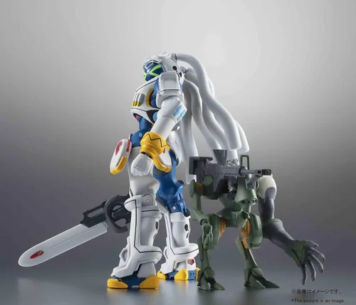 Vista 17 de TAMASHII NATIONS - Overman King Gainer - King Gainer & Gachico, Bandai Spirits Robot Spirits Coleccionables