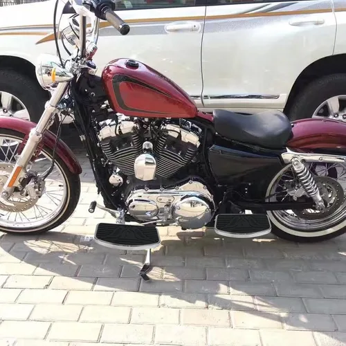 Vista 4 de Estriberas para motocicleta Pasajero delantero/trasero compatible con Honda Magna VF250/VT250/VF750 Yamaha V-STAR DragStar XVS 650 / Virago
