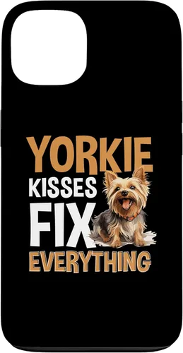 Vista 7 de Funda para iPhone 13 Pro Max Yorkshire Terrier Dog Yorkie - Yorkie kisses arreglar todo