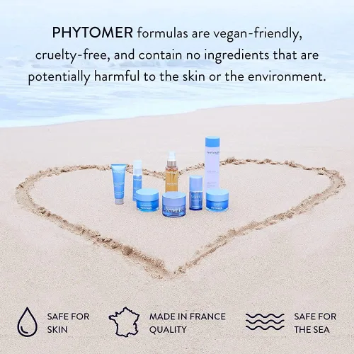 Vista 6 de PHYTOMER Ogénage - Emulsión limpiadora tonificante Limpiador facial de doble acción elimina el maquillaje y los tonos en uno Limpiador facial