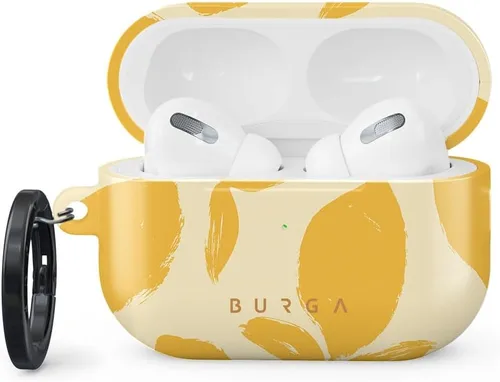 Vista 15 de Burga Funda para Airpods Pro 2 2022, compatible con Apple AirPods, funda protectora de plástico rígido, accesorios elegantes para teléfonos