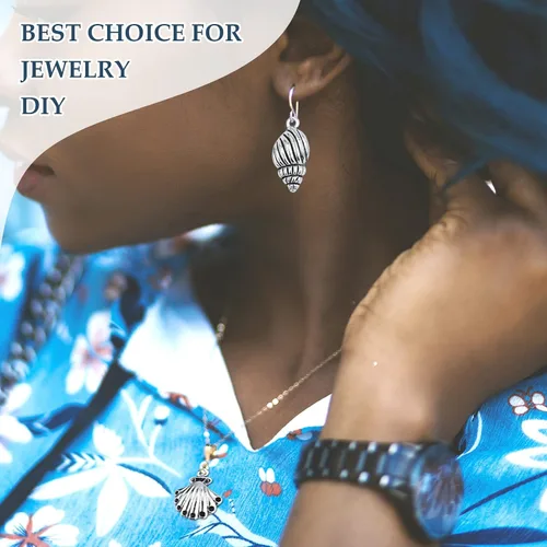 Vista 7 de JIALEEY Venta al por mayor 100 piezas mezcla de plata antigua encanto colgante colección DIY suministro de joyería para collar pulsera colgante