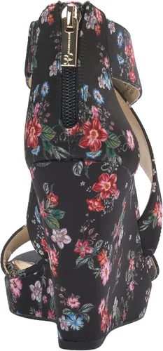 Vista 3 de Jessica Simpson Jinxxi Sandalias para mujer, con taco de cuña