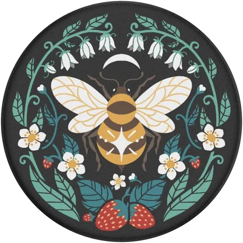 Vista 5 de PopSockets - Agarre para teléfono con soporte expandible, agarre adhesivo, lindo PopSockets - Bee Boho