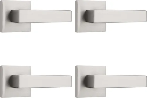 Vista 46 de KNOBWELL - Juego de cerradura con 1 picaporte resistente para puertas de una cara, ideal para puertas interiores reversibles, 0.93 libras