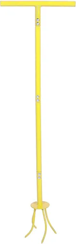Vista 6 de WALFRONT Manual Hand Tiller, Stainless Steel Twist Tiller Garden Claw Tool with Ergonomic Handle, Efficient Soil Cultivator for Vegetable Garden and