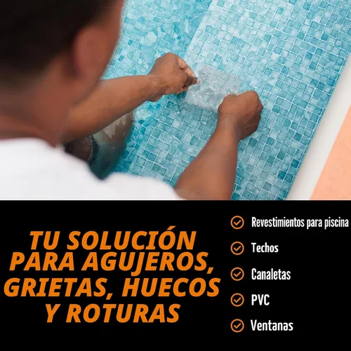 Vista 7 de Gorilla Cinta de parche y sellado impermeable, cinta transparente, 4 pulgadas x 8 pies (paquete de 4) - sello permanente resistente a la intemperie