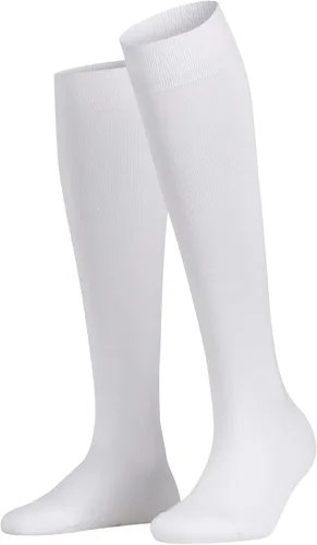 Vista 21 de FALKE Calcetines hasta la rodilla para mujer, transpirables, ecológicos, 1 par Beige (Crema 4011)
