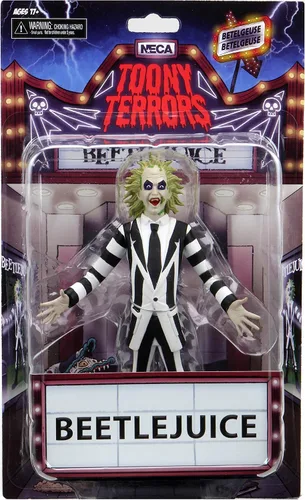 Vista 2 de NECA Toony Terrors - Figura de acción de escala 4 Beetlejuice - 6
