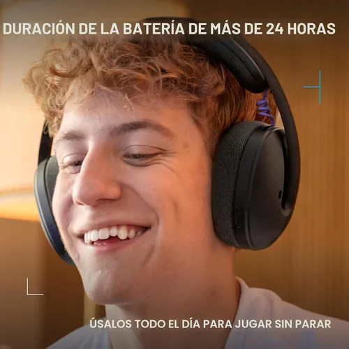 Vista 7 de Logitech G Auriculares inalámbricos Bluetooth 325 Lightspeed para juegos, comodidad durante todo el día, micrófono integrado con reducción de ruido