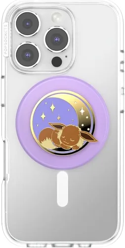 Vista 3 de PopSockets Agarre para teléfono MagSafe con soporte, soporte magnético, parte superior intercambiable, sujeción segura para fundas MagSafe