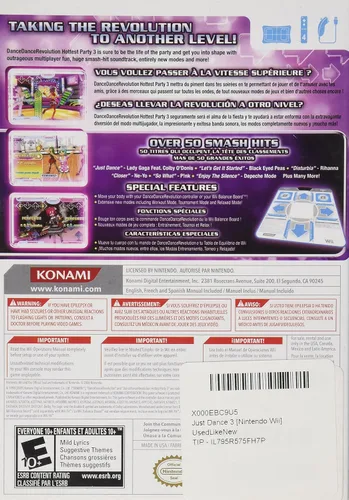 Vista 2 de Dance Dance Revolution Hottest Party 3 Game