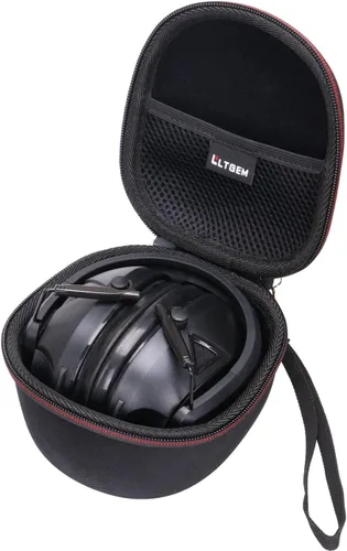 Vista 11 de LTGEM - Funda para Peltor Sport Tactical 100, 300 y 500, protector auditivo electrónico, bolsa de transporte protectora de almacenamiento duro