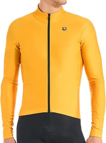 Vista 4 de Giordana Maillot de ciclismo de manga larga Silverline para hombre Naranja