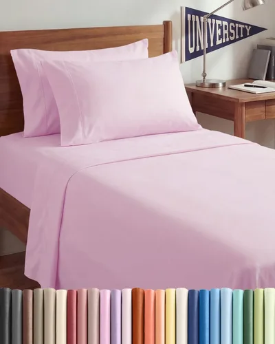 Vista 156 de Juego de sábanas Twin de 4 piezas - Cómodo, transpirable y refrescante - Juego de ropa de cama de lujo de hotel ultrasuave con bolsillos profundos