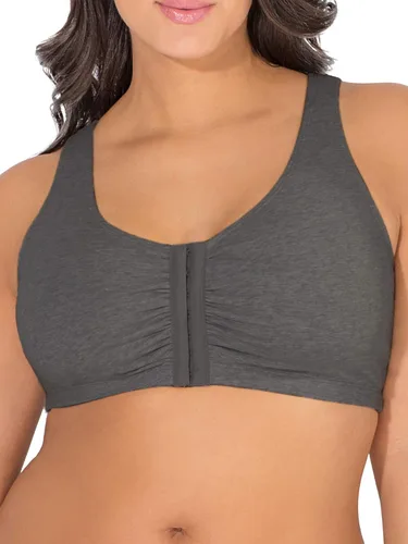 Vista 4 de Fruit of the Loom Women's Front Closure Cotton Bra