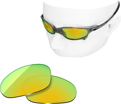 Vista 2 de OOWLIT Replacement Lenses Compatible with Oakley Juliet Sunglass