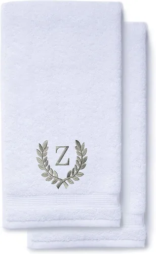 Vista 127 de Toallas de mano decorativas y con monograma para baño, cocina, maquillaje Regalo personalizado para boda-nupcial Toalla turca de lujo
