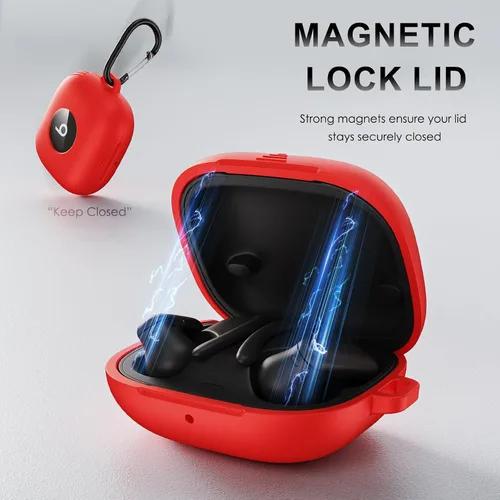 Vista 3 de Funda para Beats Powerbeats Pro 2, Funda Magnética a Prueba de Golpes para Auriculares Inalámbricos Powerbeats Pro 2 2025, Cubierta Protectora