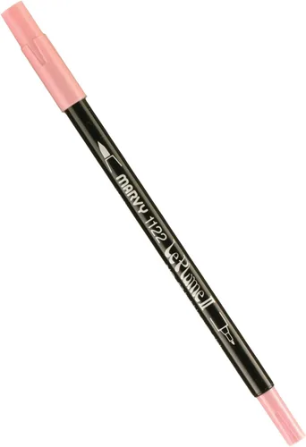 Vista 46 de Uchida 1122-C-3 Marvy Extra Fine Tip Le Plume II Rotulador de doble punta, azul