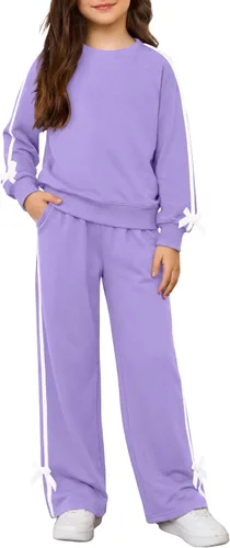 Vista 10 de Arshiner Conjuntos de 2 piezas para niñas, camisas de manga larga y Negro