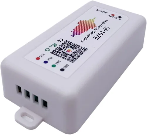 Vista 3 de WS2811 WS2813 WS2815 WS2812 WS2812B Tira de píxeles LED SP107E Música Bluetooth RGB LED Controlador Traje para tira LED, Panel Matriz, Módulo