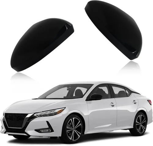 Vista 6 de Fundas de manija de puerta para Nissan Sentra 2020-2022, Altima 2019-2022 y Rogue 2021-2022 (negro)