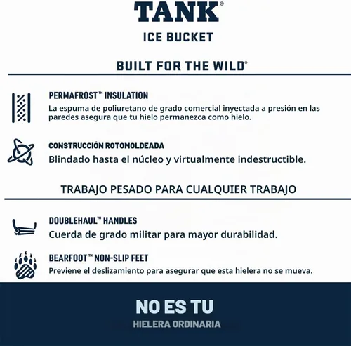 Vista 5 de YETI Enfriador de cubo de tanque