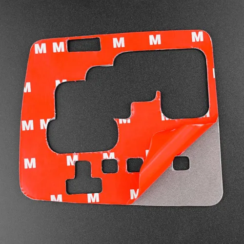Vista 6 de AIRSPEED Cubierta Adhesiva de Consola Central de Fibra de Carbono para Cambio de Marchas Panel Interior para Mazda 3 2010 2011 2012 2013 Accesorios