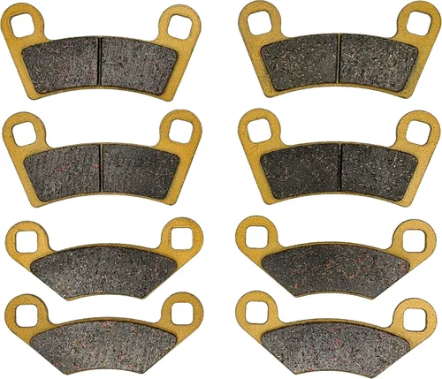 Vista 2 de Polaris RZR 570/Trail 570/RZR 800/RZR S 800 2008-2022 Juego de pastillas de freno de cerámica delanteras y traseras