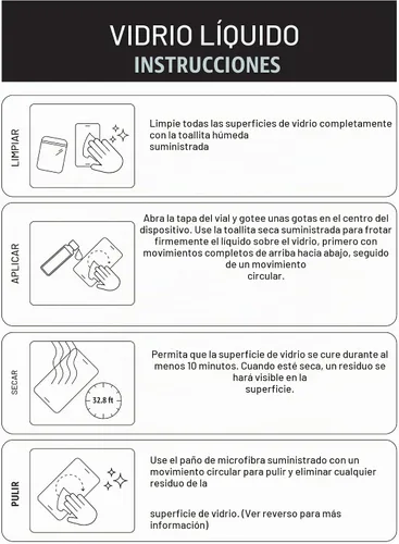 Vista 4 de ProofTech - Protector de pantalla de cristal líquido para hasta 4 dispositivos, universal para todos los teléfonos inteligentes, tabletas, relojes