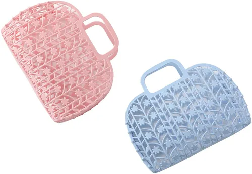 Vista 6 de Girls Jelly Purse, Womens Plastic Tote Bag, Jelly Bag Purse For Little Girls