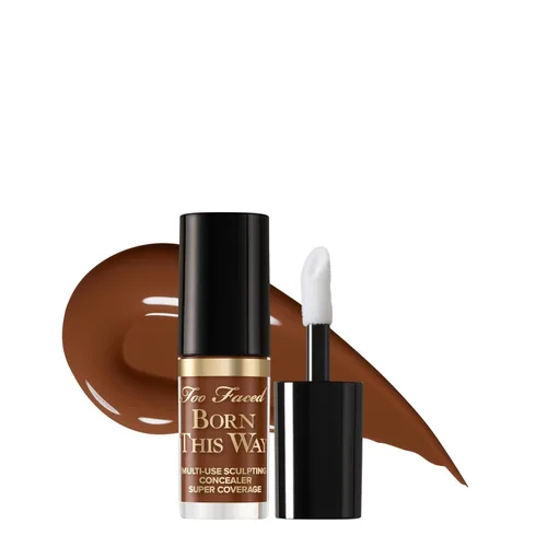 Vista 41 de Too Faced Born This Way Super Coverage Multi-Use Concealer Full-Coverage Hydrating Concealer for Dark Circles & Blemishes with Natural Finish