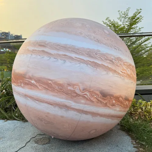 Vista 8 de 40" globo inflable, globo inflable del planeta de la tierra para la decoración educativa de la institución/el planetario/la tienda/del club