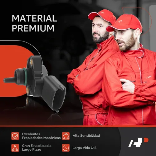 Vista 4 de A-Premium Sensor de temperatura de carga de aire de admisión compatible