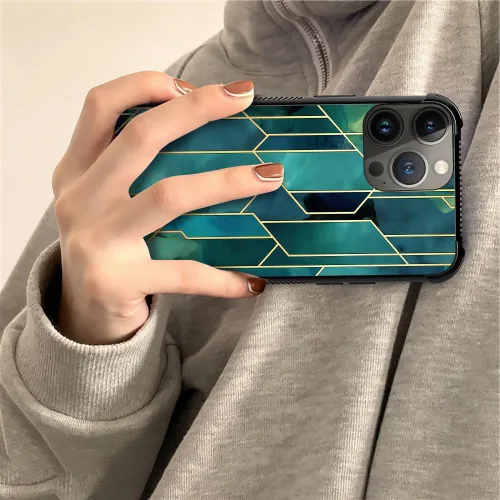 Vista 269 de Funda compatible con iPhone 15, diseño de elefantes africanos, diseño increíble a prueba de golpes, antiarañazos, carcasa trasera de policarbonato