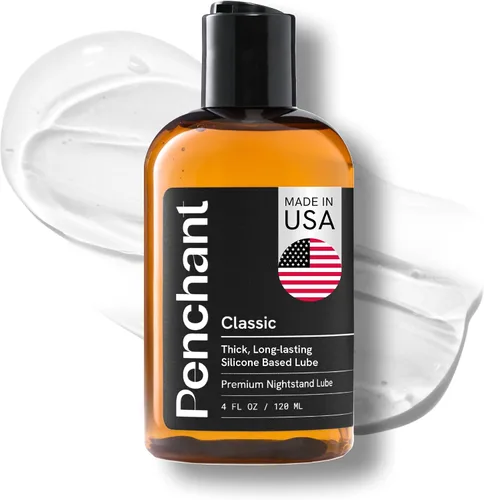 Vista 11 de Penchant - Lubricante personal de silicona prémium para hombres, mujeres y parejas - Sin perfume, seguro para látex, hipoalergénico y sin parabenos