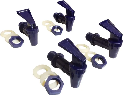 Vista 8 de AquaNation, sin BPA, repuesto para bidón de agua, llave del refrigerador, espiga boquilla reutilizable, palanca para agua, despachador, llave