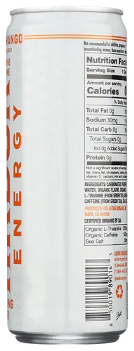 Vista 7 de Ardor Agua con gas orgánica de mango tropical, 12 FZ