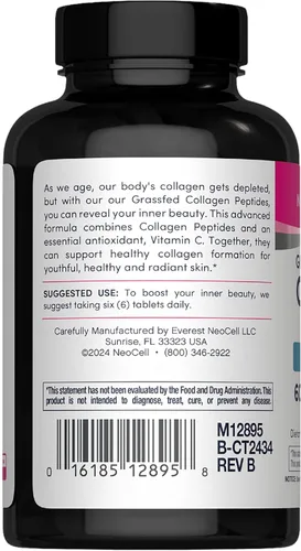Vista 3 de Neocell Súper Colágeno tipo 1 y 3 más vitamina C, 120
