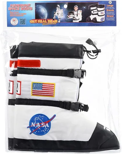 Vista 22 de Botas de astronauta Aeromax, Blanco