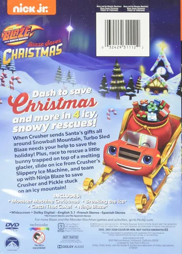 Vista 2 de Blaze and the Monster Machines Blaze Saves Christmas