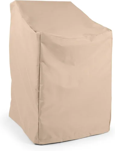 Vista 14 de Covermates Funda para silla de exterior, poliéster resistente, resistente a la intemperie, dobladillo con cordón, fundas para asientos y sillas, 22