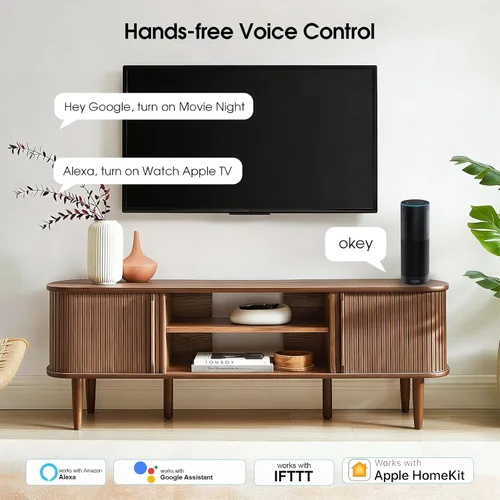 Vista 6 de SofaBaton Control remoto universal X2 con pantalla táctil y concentrador, control remoto inteligente todo en uno con base de carga y aplicación