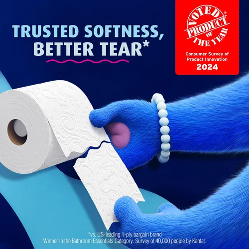 Vista 7 de Charmin Papel higiénico ultra suave, 18 rollos Mega XL = 108 rollos regulares