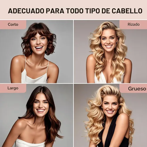 Vista 6 de Juego de cuidado del cabello sin calor durante la noche - Rizadores Marrón
