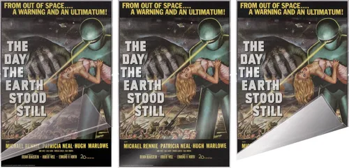 Vista 3 de The Day The Earth Stood Still - Movie Poster (Regular Style) (Size: 24" x 36") (Laminated Poster)